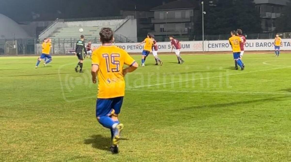 Calcio Prima, il Santarcangelo agli ottavi di Coppa: battuto il Granata 1-0 con rete di Zangoli -