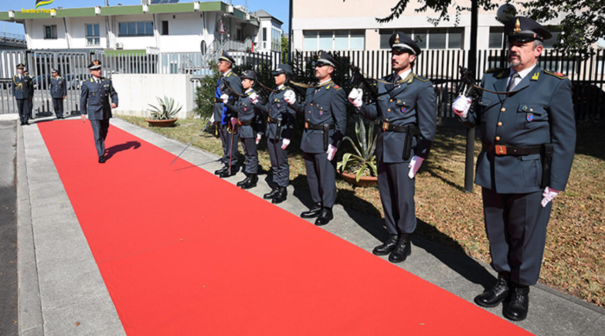 Visita ispettiva del Generale Cuneo alla Guardia di Finanza di Rimini - La visita del Comandante Interregionale dell'Italia Centro Settentrionale  Gen. C.A. Fabrizio Cuneo