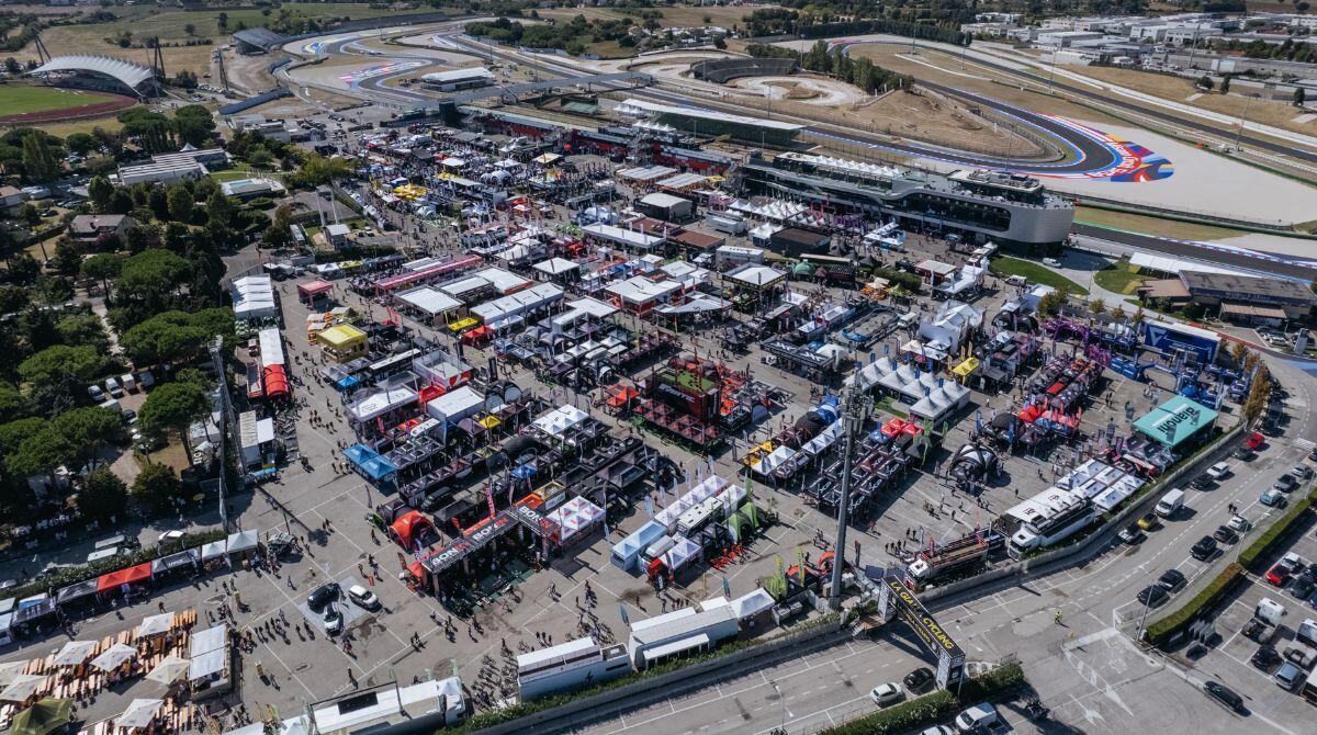 Italian Bike Festival: l'edizione 2024 si terrà per la terza volta a Misano - Uno sguardo dall'alto sull'edizione 2023