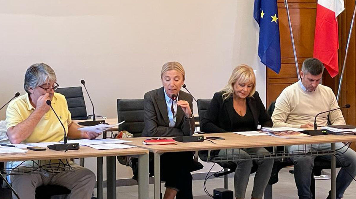 Piano spiaggia di Cattolica, procedura al termine: l'approvazione il 31 ottobre - La sindaca Foronchi durante il suo intervento