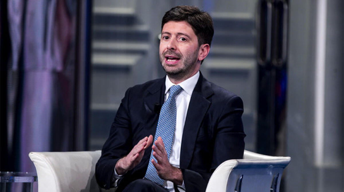 Ex ministro Speranza alla festa dei Dems, "Governo in difficoltà" - Roberto Speranza PH ANSA