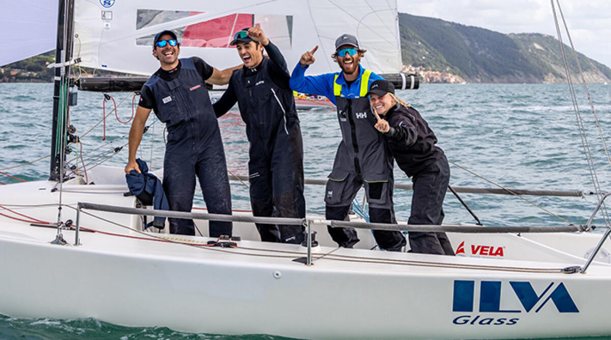 Tricolore riminese in cima all'Italia: Sofia Giondi e 'Wanderlust' vincono la J70 Cup a Lerici - Il team romagnolo