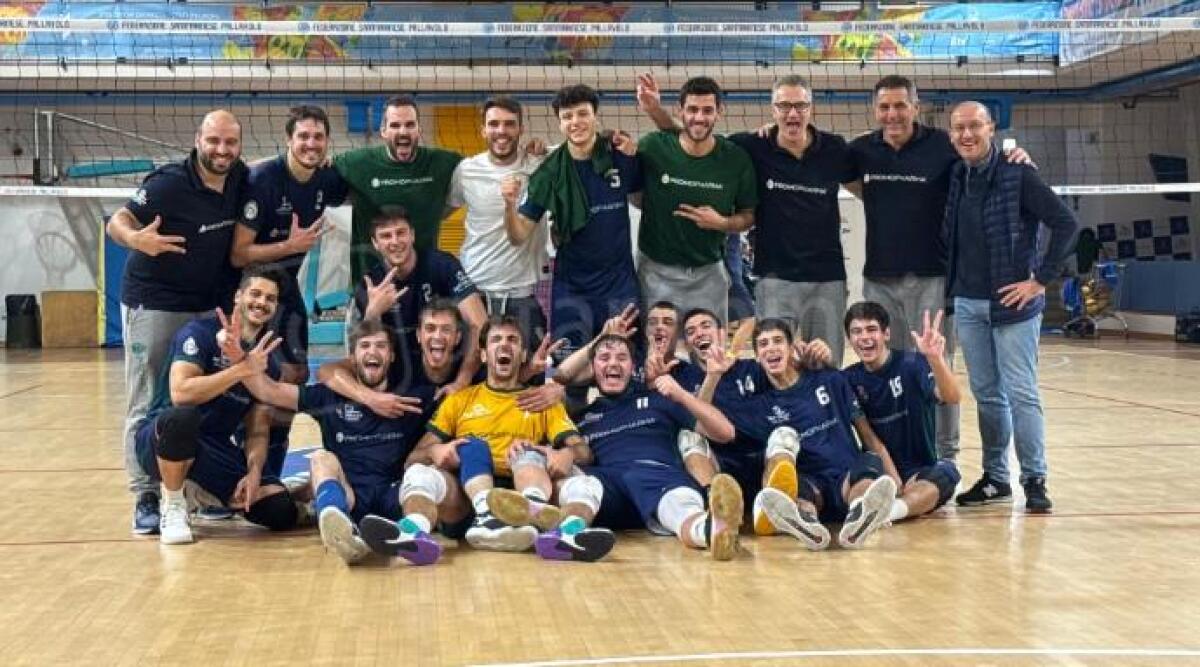 Volley B, PromoPharma fa suo il derby con il Rubicone al tie break (3-2) -