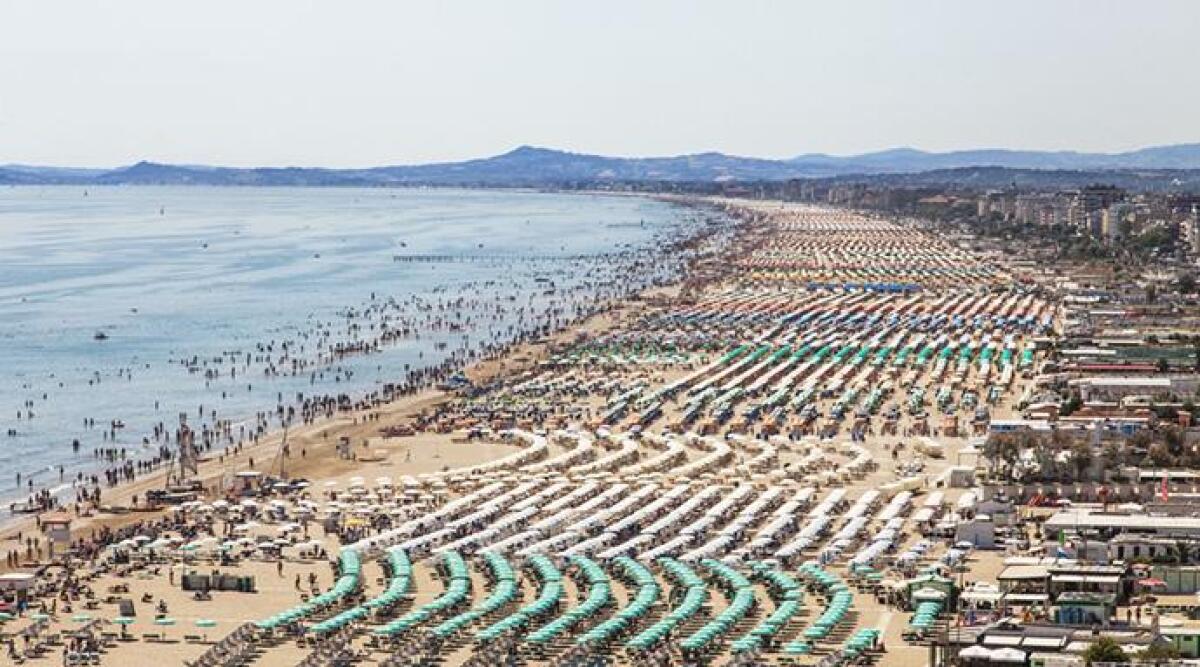 Turismo in provincia di Rimini: incremento nei flussi ma ancora lontano dai livelli pre-Covid - Foto di repertorio
