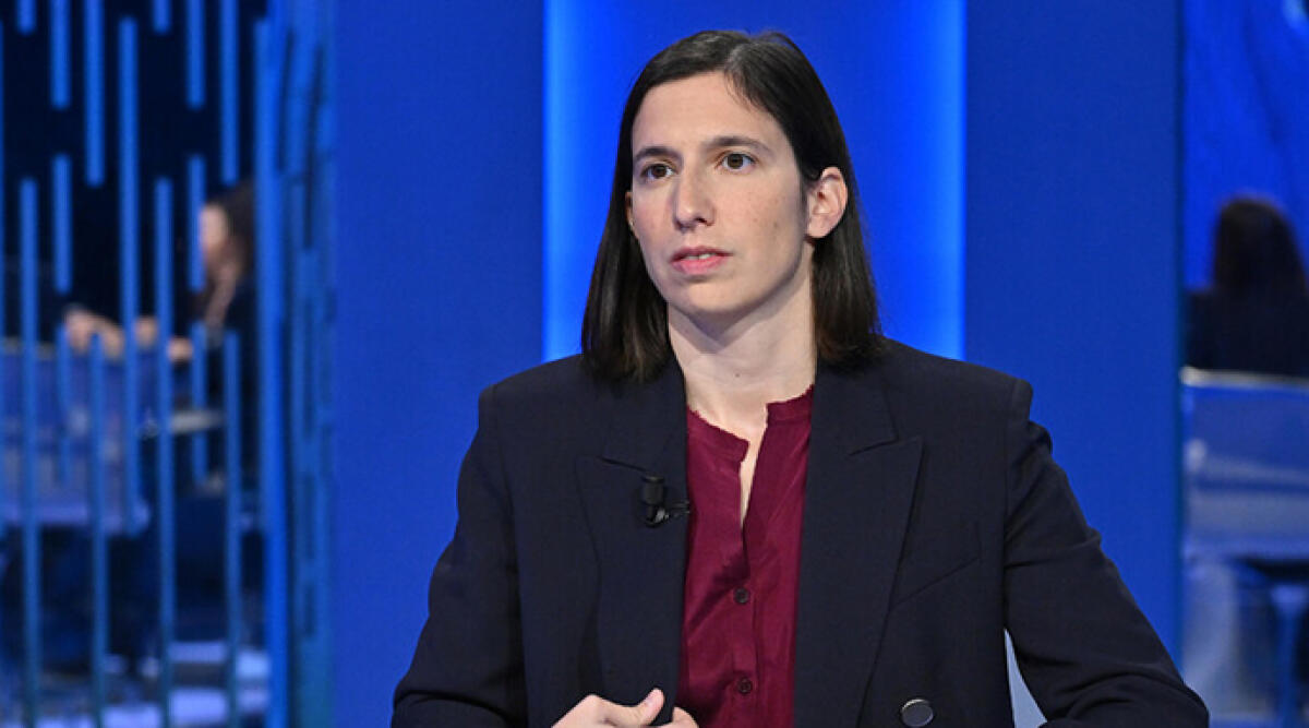 Elly Schlein a Riccione: incontro con la leader del Partito Democratico - Elly Schlein, foto Ansa