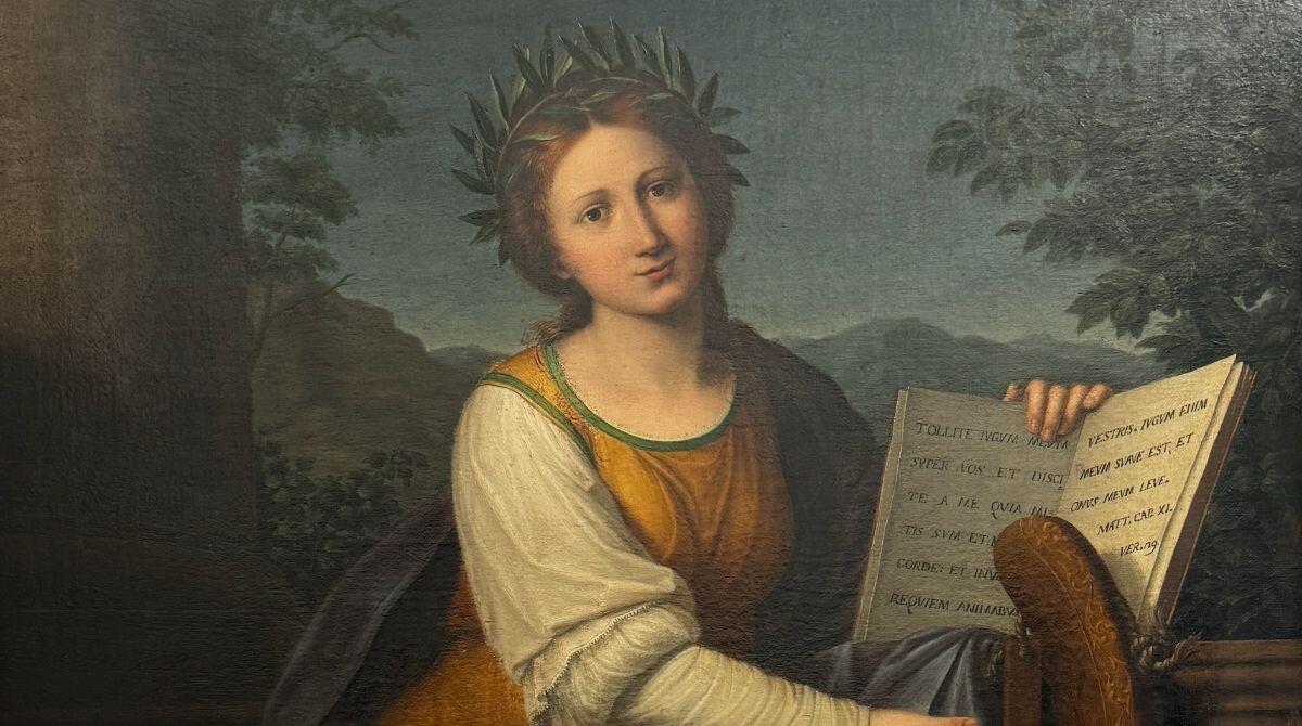 Nuove acquisizioni per il Museo della Città: 2 opere inedite dell'artista riminese Francesco Albèri - Mansuetudine - una delle opere donate