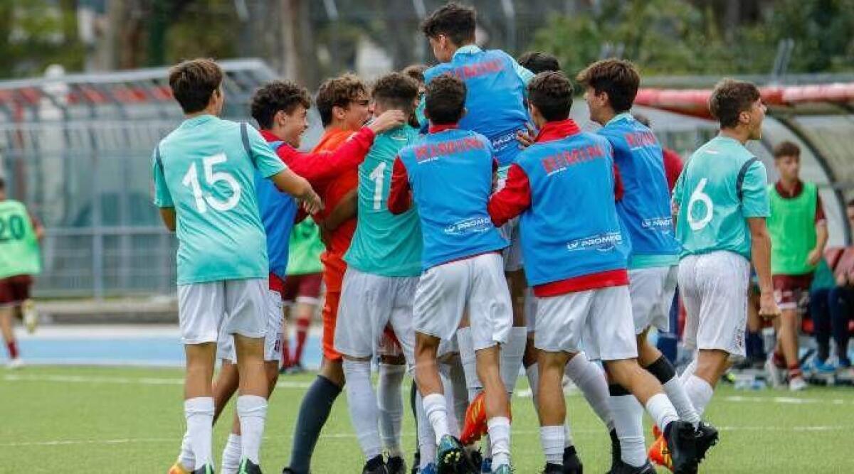 Rimini Calcio giovanili, successi di Under 15 e Under 16. Pareggio dell'Under 17 - 