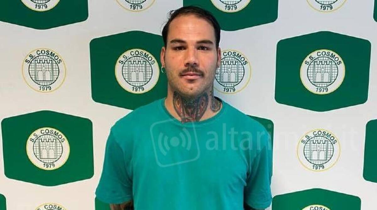 Calcio RSM, la Virtus suona la nona: 6-1 al Faetano - L'attaccante Matteo Prandelli