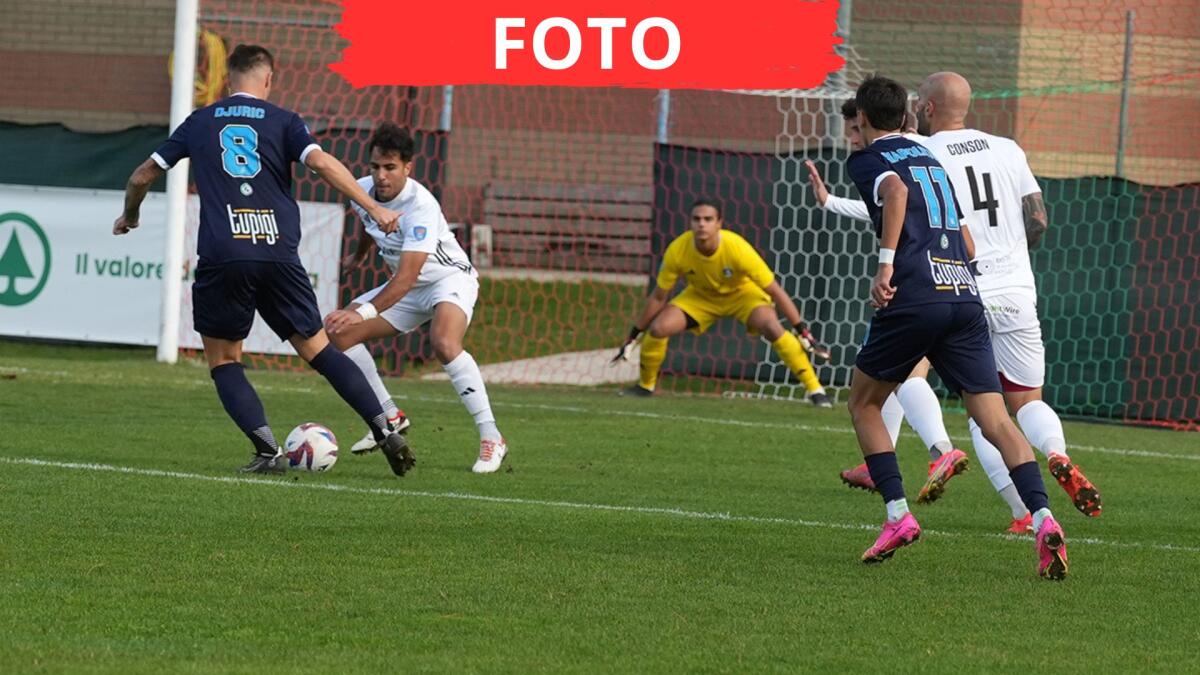 United Riccione rimontato: passa il Chieti 2-1 - Djuric in azione