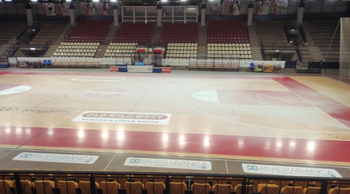 A Rimini installato il nuovo sistema segnapunti al Palazzetto dello Sport Flaminio - Il Palazzo dello Sport Flaminio