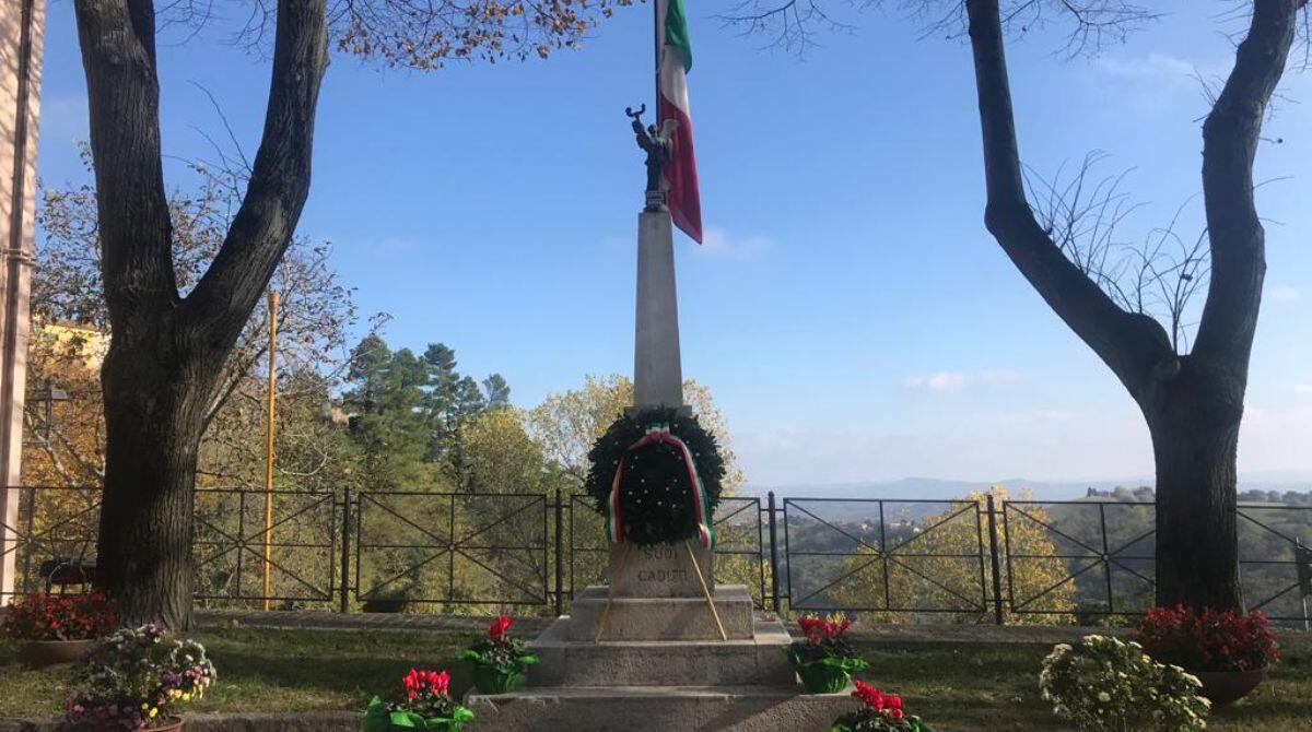 Montefiore, inaugura il bronzo commemorativo per il Milite Ignoto - 
