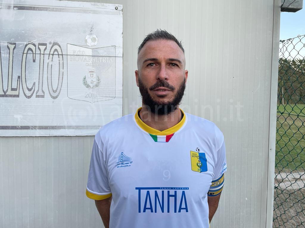 Filippo Baldinini, capitano Vis Novafeltria Calcio