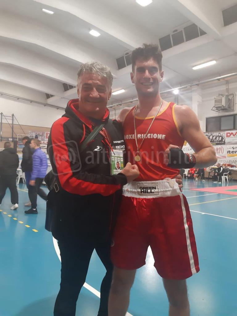 Francesco Lepri con Ivan Cancellieri