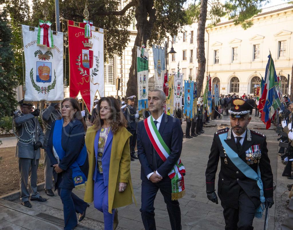 Rimini; 04/11/2023: Comune RN Uff Stampa, celebrazioni IV Novembre©Riccardo Gallini /GRPhoto