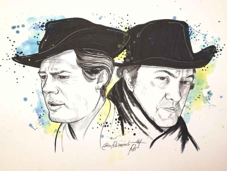 Mastroianni e Fellini