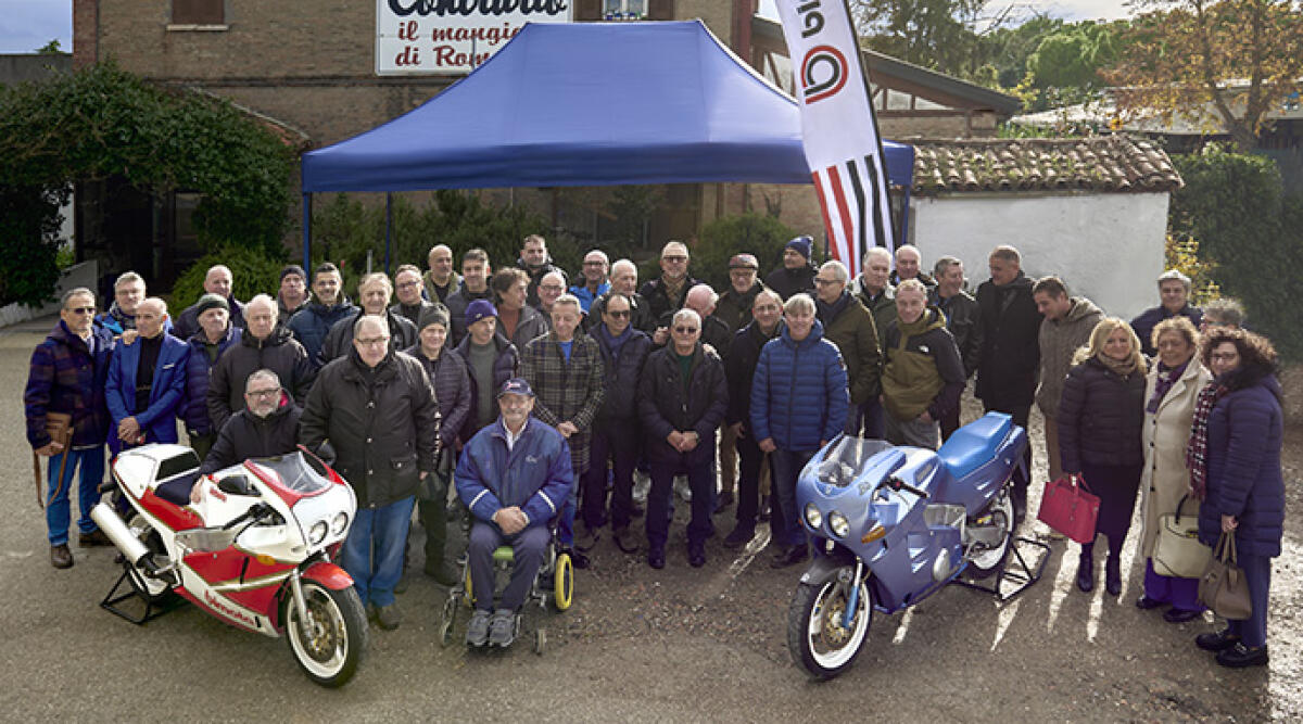 Bimota: celebrazione del cinquantenario con una nostalgica rimpatriata - La 'rimpatriata' per ricordare i primi 20 anni della Bimota