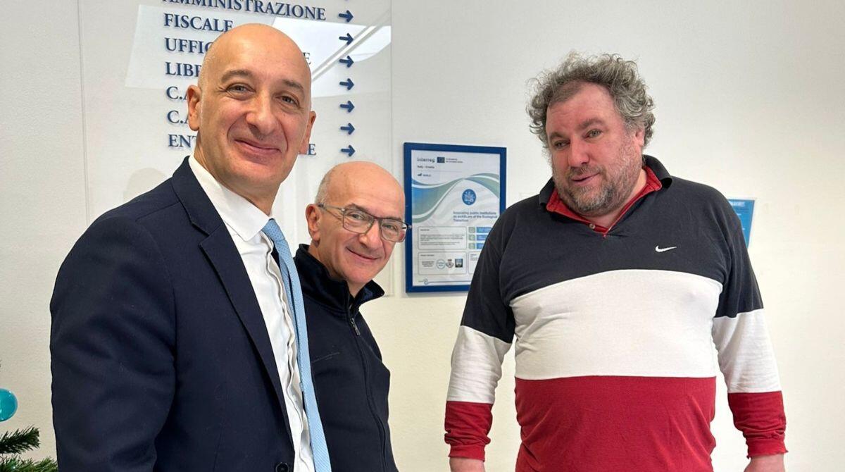 Sviluppo sostenibile e digitalizzazione dei servizi pubblici: prosegue a Rimini il progetto Inable - Andrea Castiglioni, Giorgio Dobori e Domagoj Vidakovic