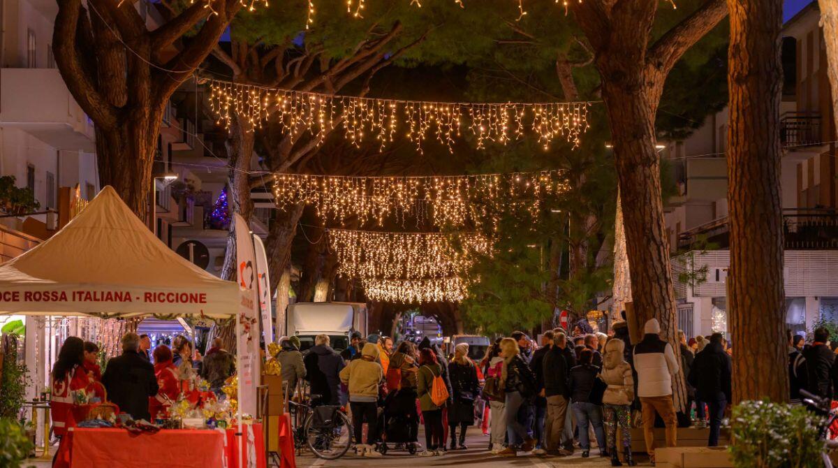 Riccione, tante feste di Natale in tutti i quartieri - Festa al quartiere Abissinia - foto Casalboni