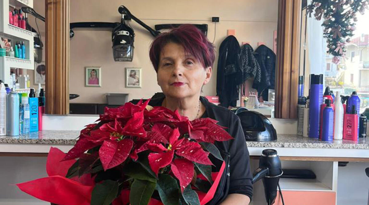 Vittoria Sebastiani, una vita tra pettini e forbici, lascia il suo salone dopo 42 anni - Vittoria Sebastiani