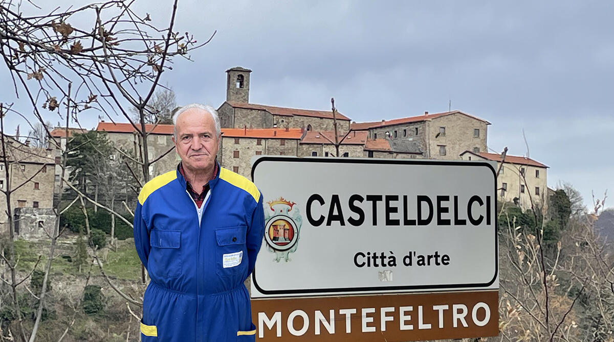 Casteldelci: l'antico comune al passo coi tempi - Casteldelci e il Signor Mauro Mariani
