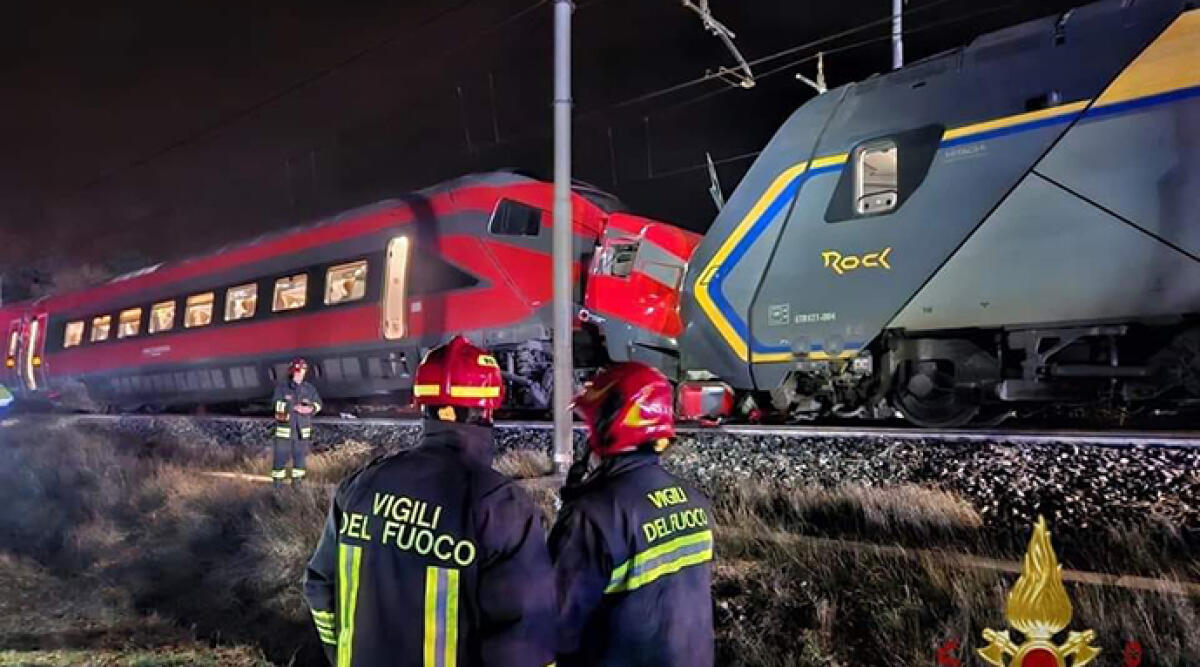 Scontro tra treni lungo la linea Bologna Rimini: indagini e sospensione del traffico -