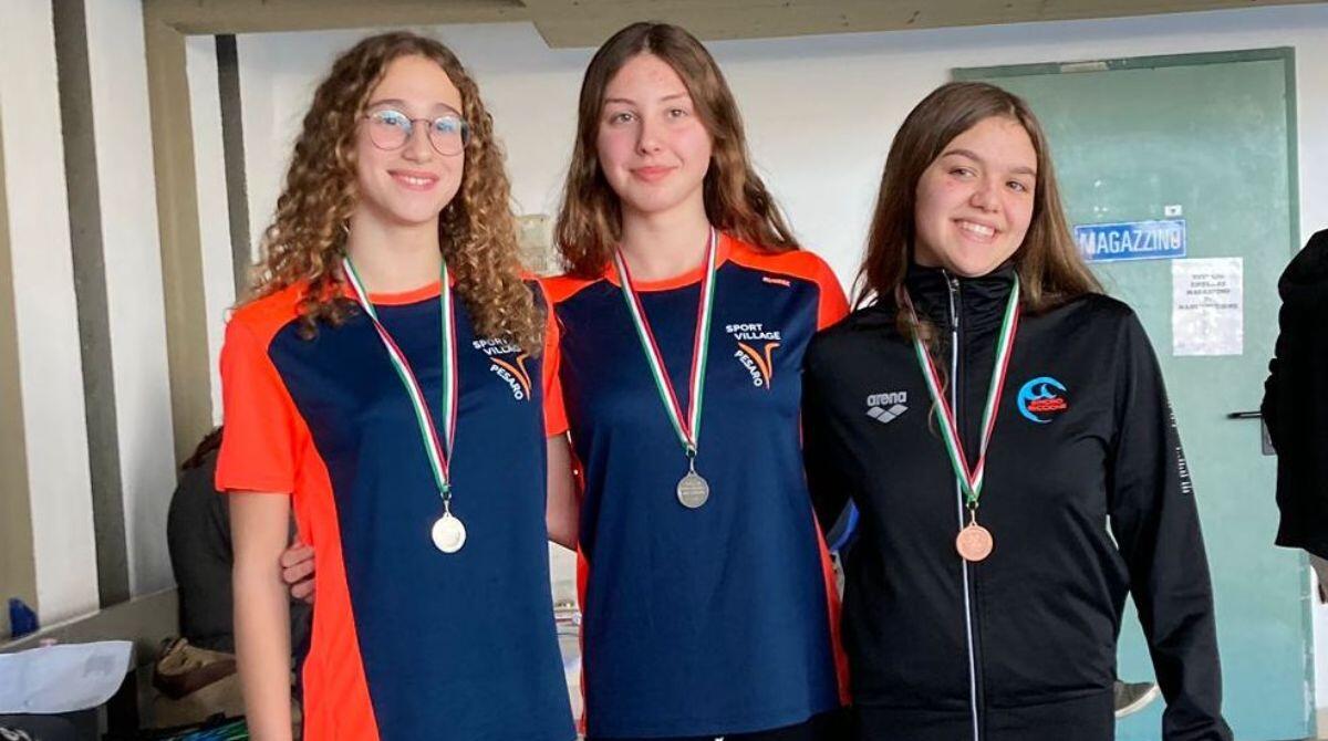 Ottime prestazioni, piazzamenti e medaglie per le atlete del nuoto artistico di Riccione - Il bronzo di Anna Torroni sul podio juniores/assoluto