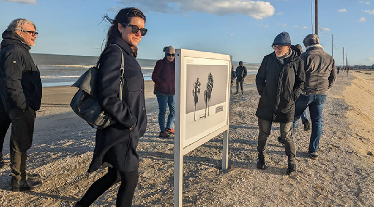 Rimini d'inverno: il nuovo percorso in spiaggia come Corso d'Augusto - La spiaggia d’inverno