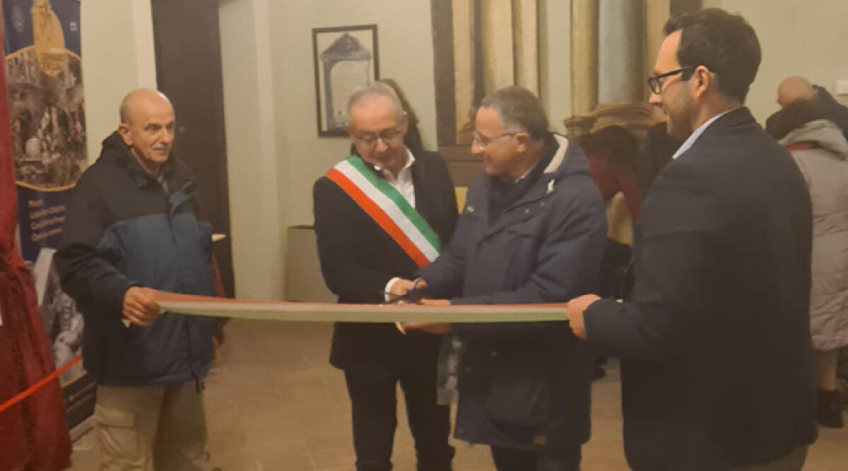 Sant’Agata Feltria celebra il Presepe: dal convegno alla mostra Presepiale a Palazzo Fregoso - Inaugurazione mostra presepiale a cura del Maestro Gennaro Cerqua