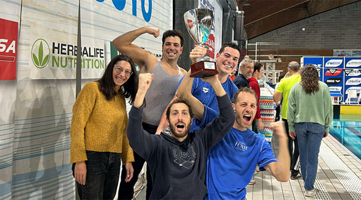 Polisportiva Riccione seconda società classificata al Trofeo Città di Riccione Master - I nuotatori Master
