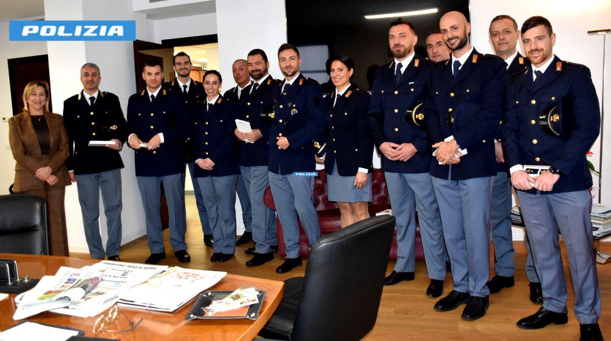 Arrivati 11 nuovi Vice Ispettori in Questura a Rimini - I neo Vice Ispettori