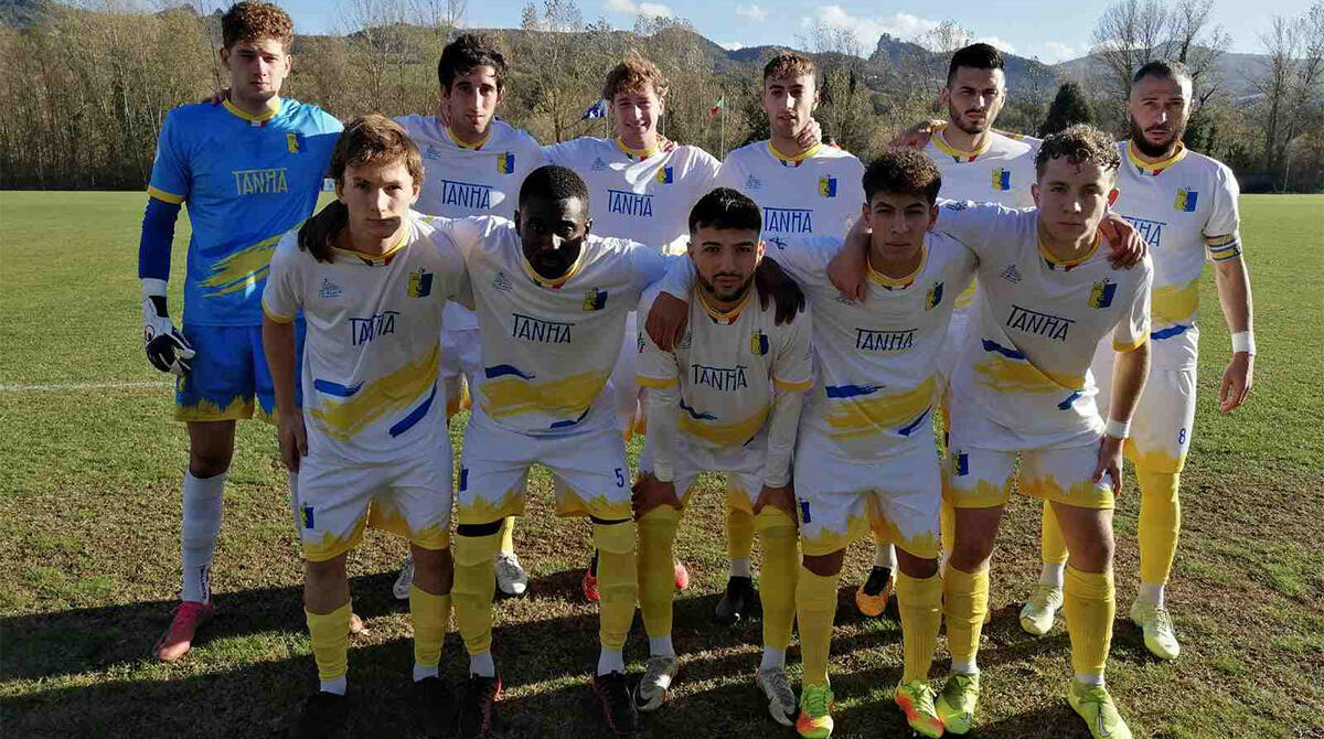 Novafeltria scivola a Gambettola (2-0) e chiude con due espulsi. Esordio di Piva e Camara -