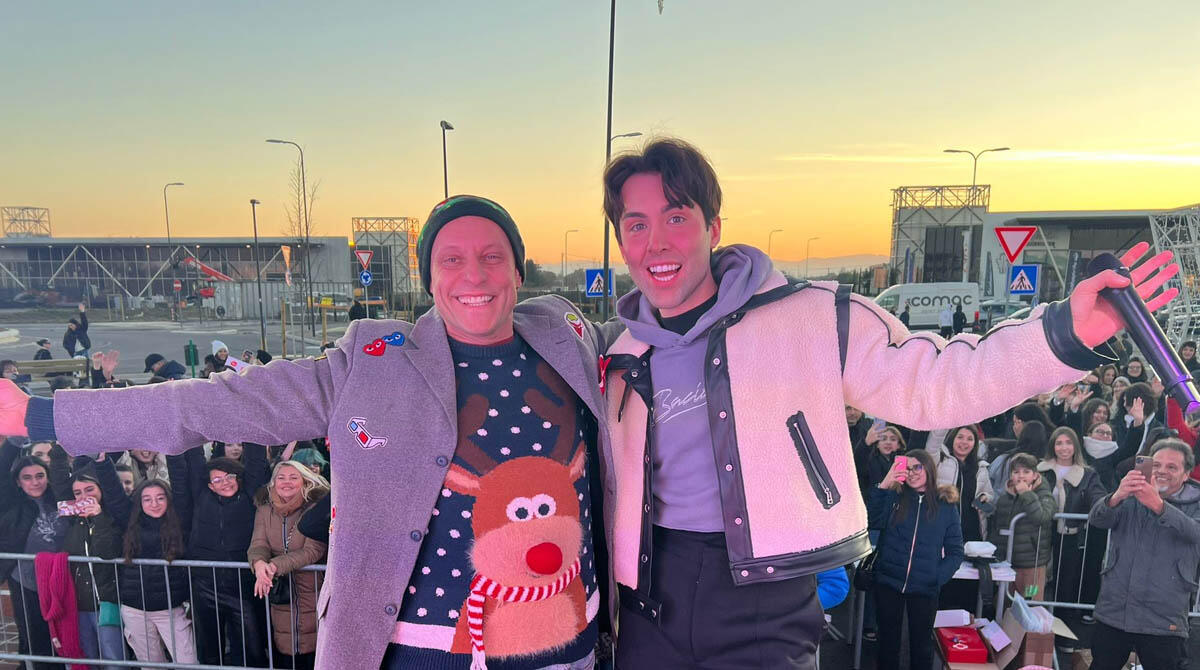 Gli Influencer "raddoppiano" in Romagna, dopo il successo estivo torna la rassegna per giovanissimi - Andrea Prada con Gianmarco Zagato