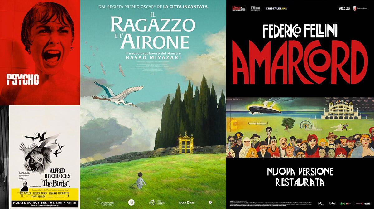 Natale al Cinema: dai 50 anni di Amarcord al Capodanno con Miyazaki - Gli appuntamenti natalizi nei cinema Fulgor e Settebello