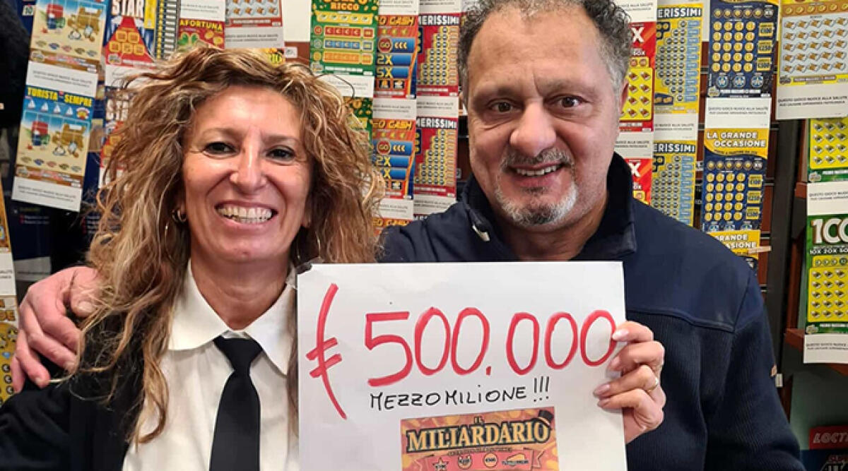 Gioca 5 euro e incassa mezzo milione a Misano - I gestori della tabaccheria