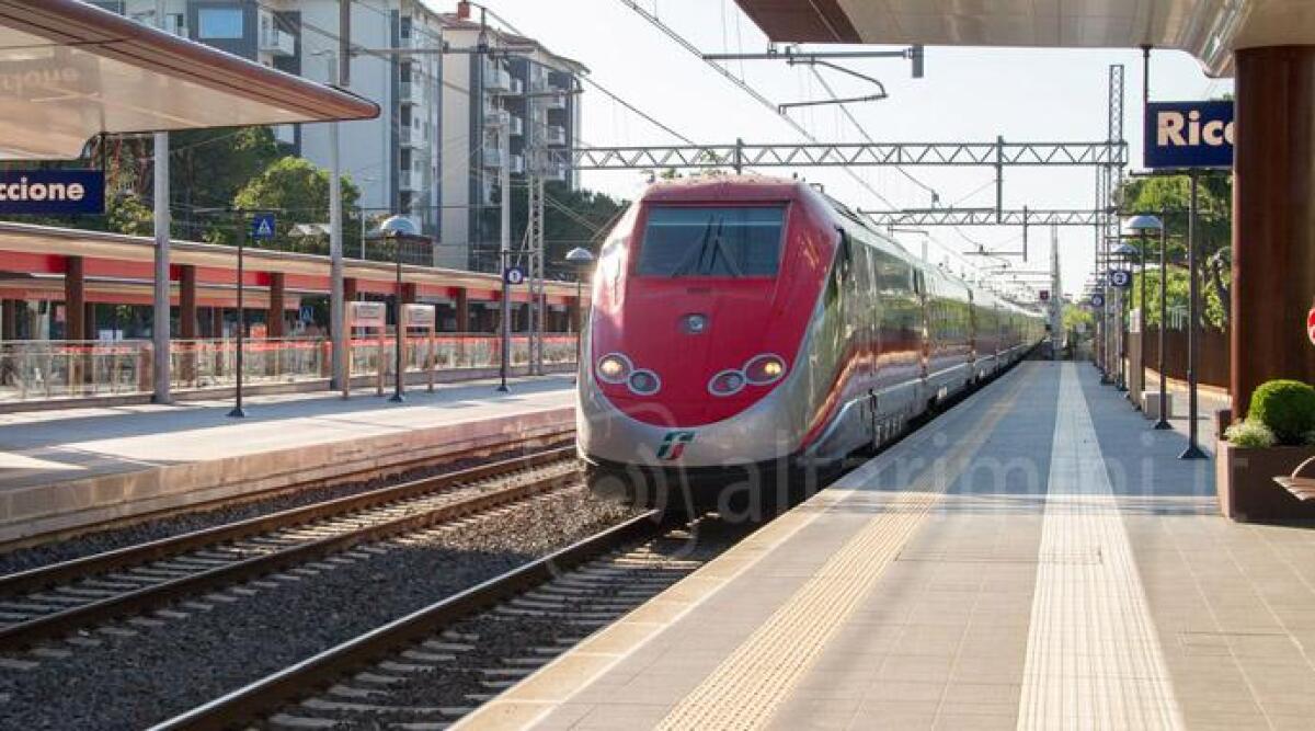 Albero cade sui binari, disagi sulla linea Bologna Rimini - Repertorio