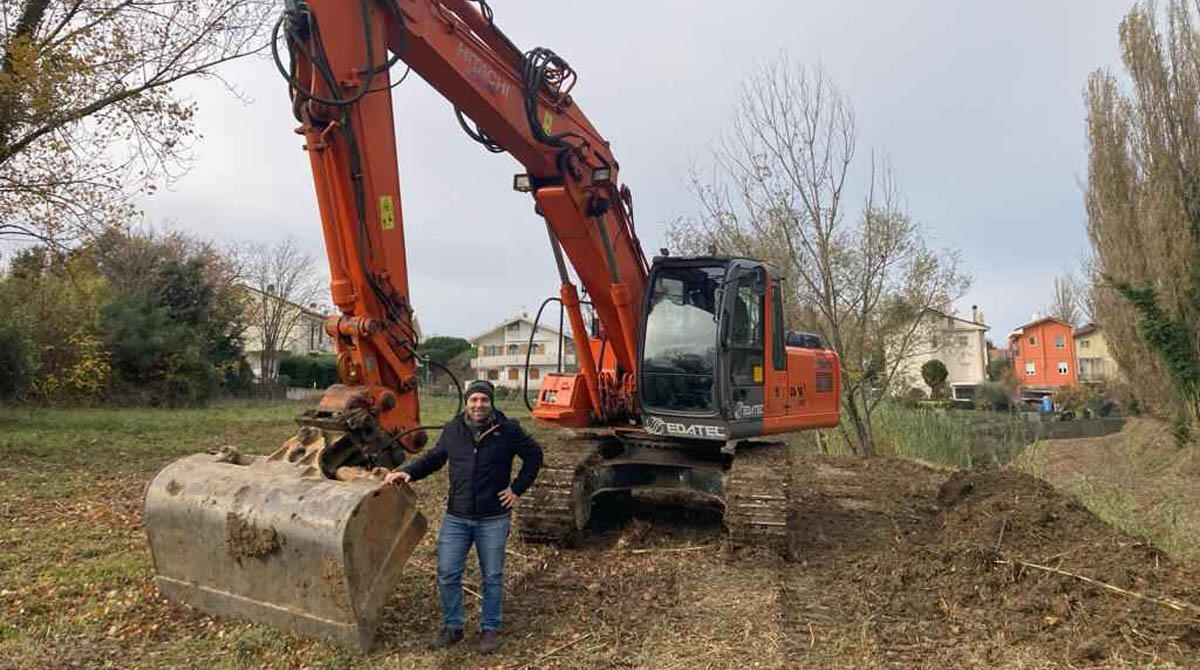Corsi d'acqua monitorati a Cattolica: interventi sui torrenti Tavollo e Conca - L'assessore Uguccioni