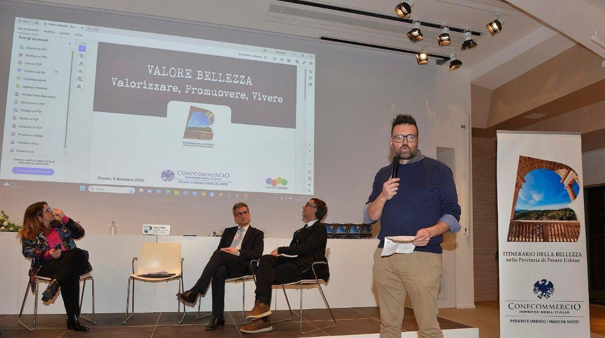 Dalla Valmarecchia alle Marche, Valore Romagna sbarca nella provincia di Pesaro Urbino - Marco Fratta durante la presentazione