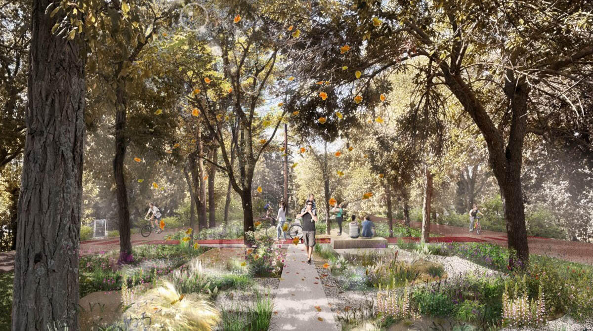 Rimini presenta il piano Parco Cervi: cuore verde della città tra il mare e la montagna - Masterplan Parco Cervi
