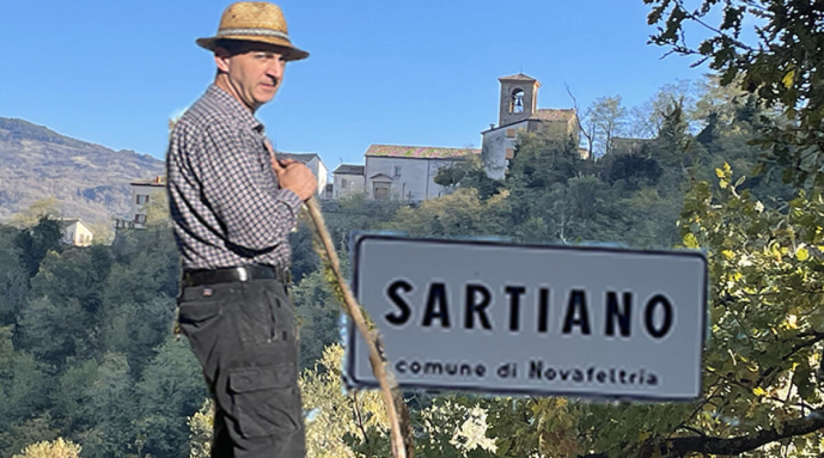 La culla delle tagliatelle e il balcone della Valmarecchia. Alla scoperta di Sartiano -