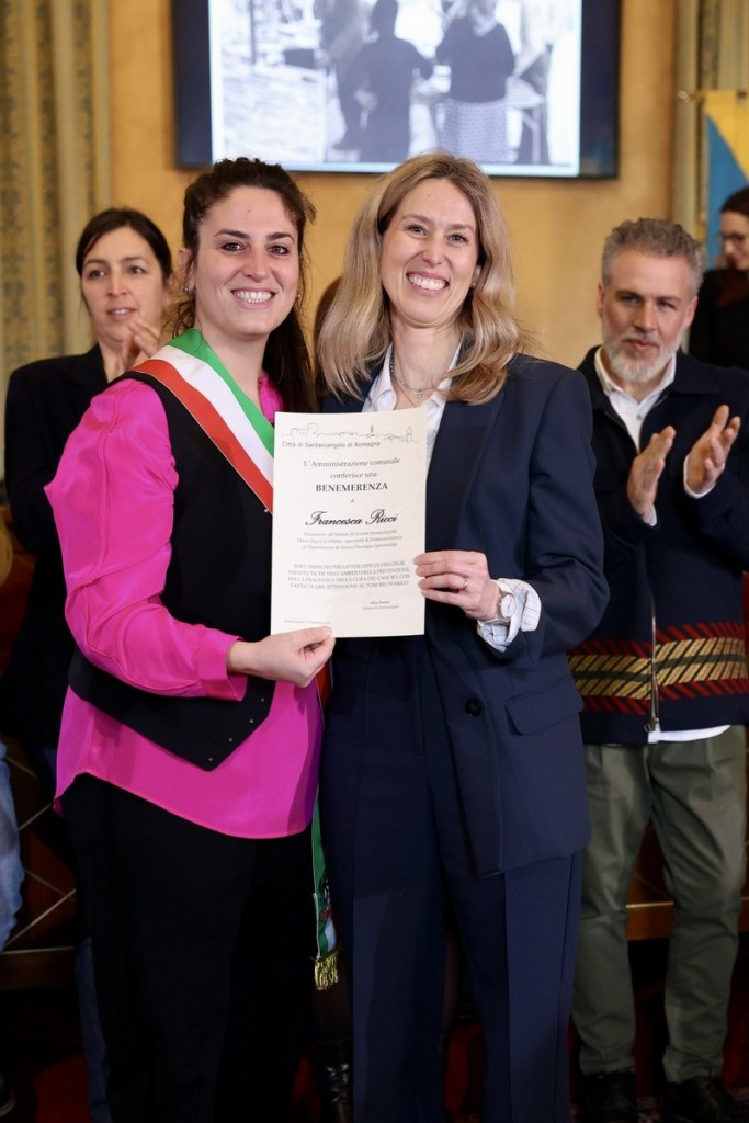 La premiazione di Francesca Ricci