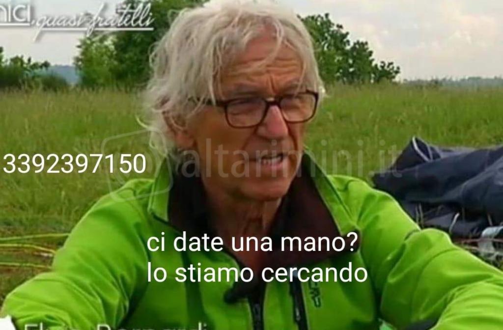 Il post sui social per cercare Elvio