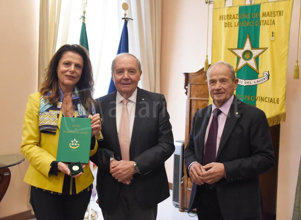 Rimini 07-12-2023  – Prefettura consegna Stelle Maestri del Lavoro. © Manuel Migliorini Adriapress.