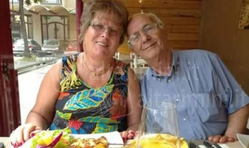 Giovanni Laguardia con la moglie Vera Mudra