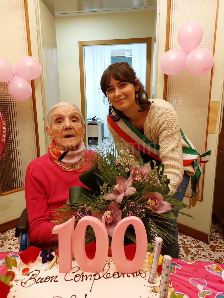 Alda con l’assessora Francesca Mattei