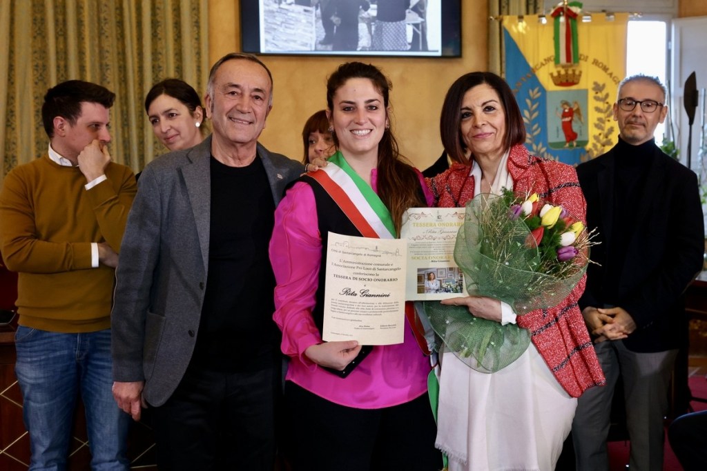 La premiazione di Rita Giannini