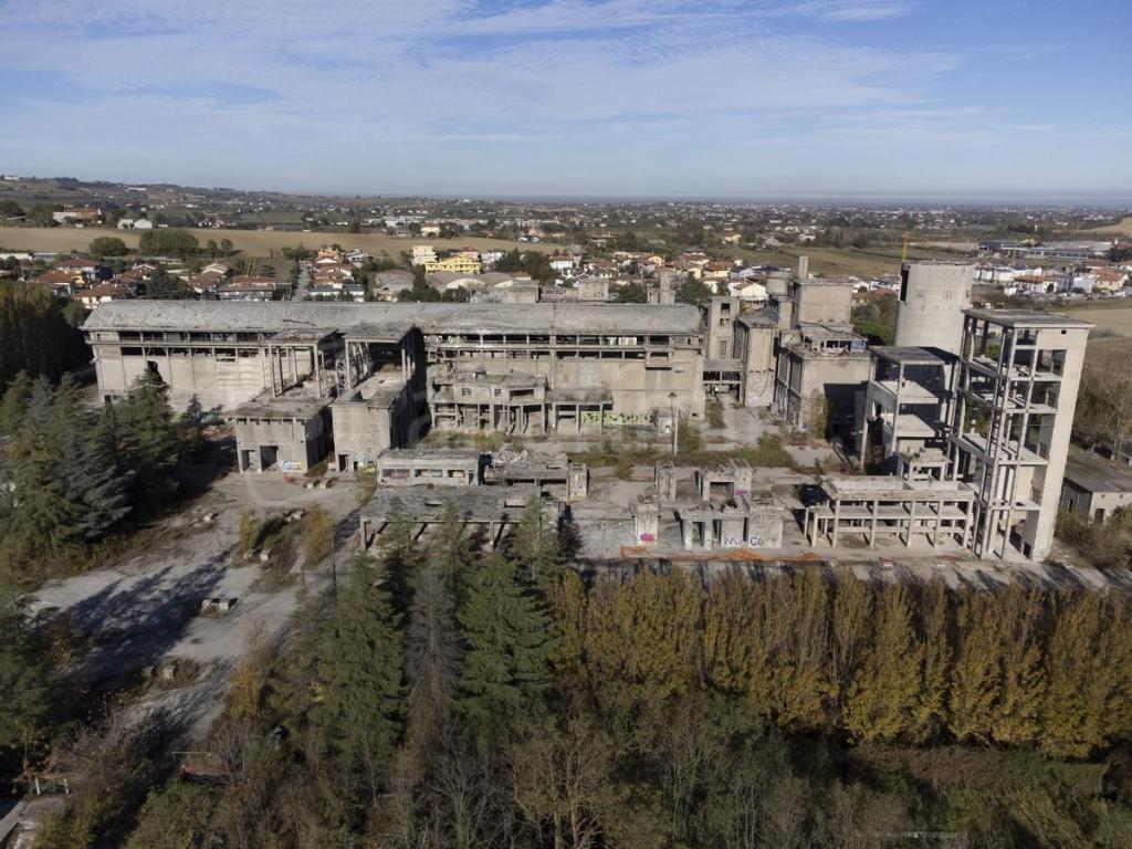 L’area dell’ex cementificio Buzzi Unicem in località San Michele, Santarcangelo di Romagna