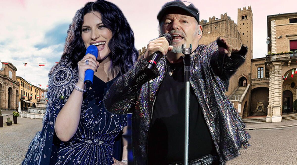 Rimini 2024, la città si prepara a diventare la capitale della musica italiana - Laura Pausini e Vasco Rossi