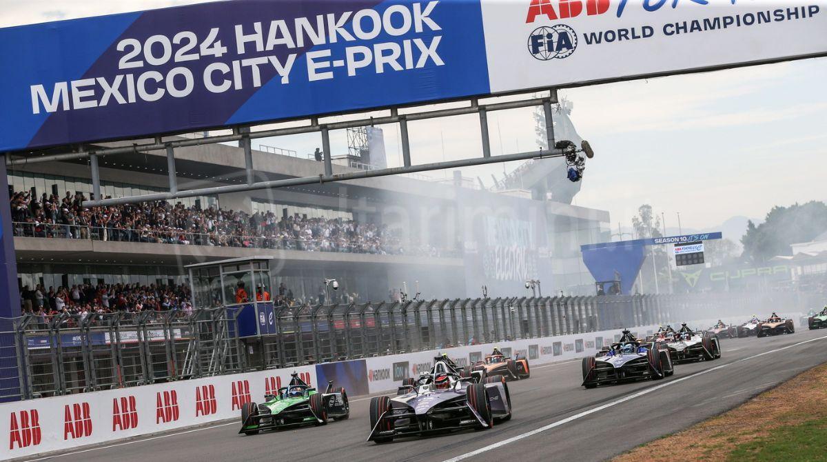 Partita la Formula E: countdown per la tappa di Misano - La partenza a Mexico City - Dom Romney / LAT Images