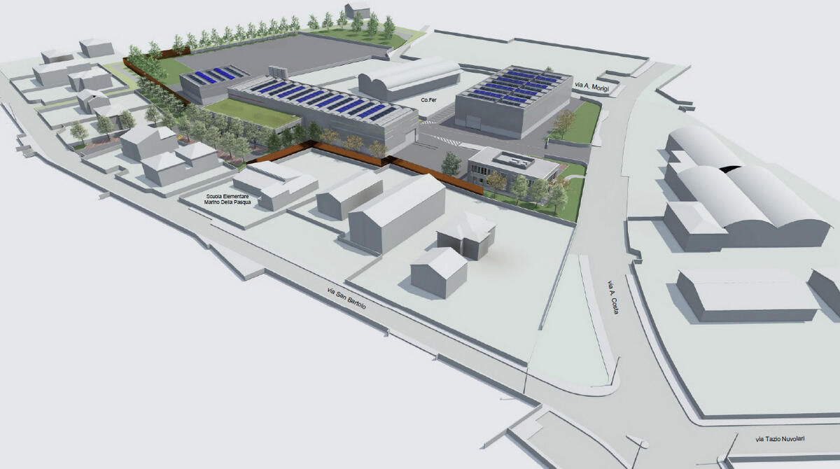 Edilimpianti San Bartolo: via libera alla riqualificazione urbanistica - Rendering Pua Edilimpianti