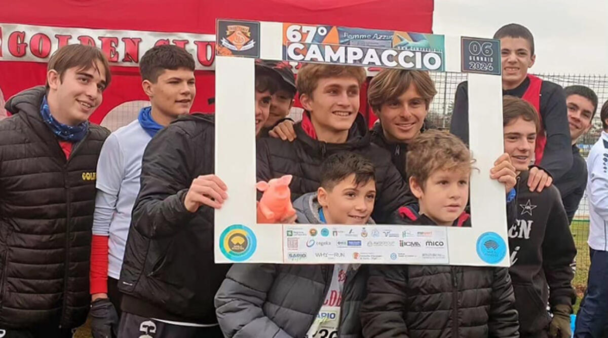 Il Golden Club Rimini brilla nel 67° Cross del Campaccio - Il Golden al Campaccio